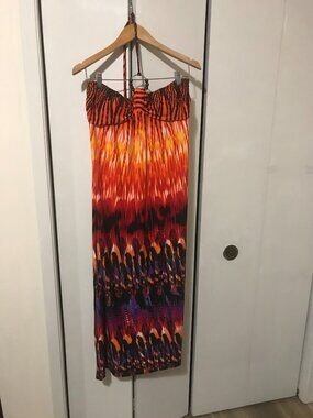 En Focus Studio Ladies Multi Color Sundress Size 10